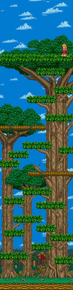 Caveman Ninja Stage 2A