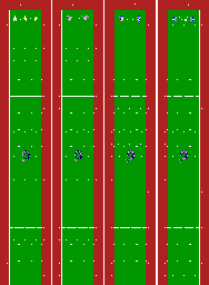 Thumbnail for a map of Fields for the Arcade game 10-Yard Fight.