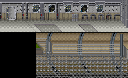 Thumbnail for a map of Stage 6: Last Level for the Arcade game 64th Street: A Detective Story.