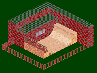 Thumbnail for a map of Ramp Park for the Arcade game 720.