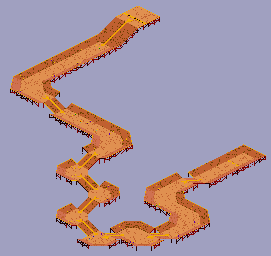 Thumbnail for a map of Slalom Park Class Star for the Arcade game 720.