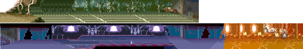 Thumbnail for a map of Round 4: Assault On A Queen for the Arcade game Alien Vs. Predator.
