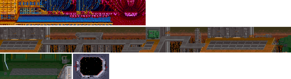 Thumbnail for a map of Stage 4 for the Arcade game Aliens.