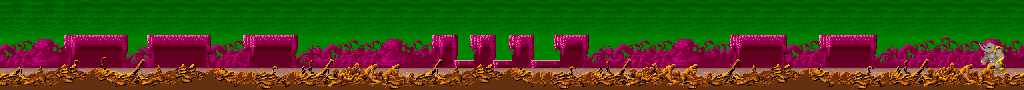 Thumbnail for a map of Stage 5: The City Of Dis for the Arcade game Altered Beast.