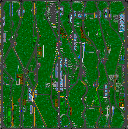 Thumbnail for a map of Map for the Arcade game APB: All Points Bulletin.