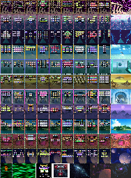 Thumbnail for a map of Rounds for the Arcade game Arkanoid Returns.