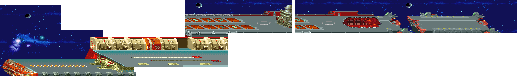 Thumbnail for a map of Final Mission: Starry Ocean for the Arcade game Armored Warriors.