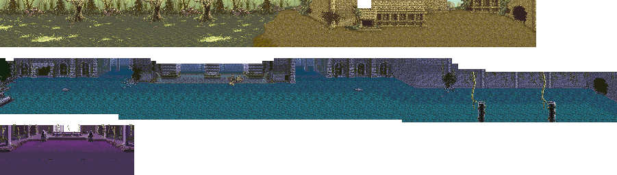 Thumbnail for a map of Mission 4: Forgotten Ruins for the Arcade game Armored Warriors.