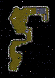 Thumbnail for a map of Stage 01 for the Arcade game Assault.