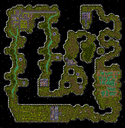 Thumbnail for a map of Stages 03-05 & 10 for the Arcade game Assault.