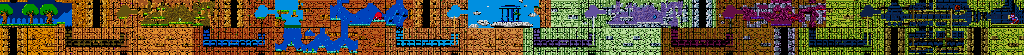 Thumbnail for a map of The Last World for the Arcade game Athena.