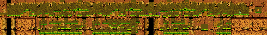 Thumbnail for a map of World Of Cavern for the Arcade game Athena.