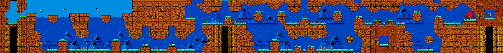 Thumbnail for a map of World Of Sea for the Arcade game Athena.