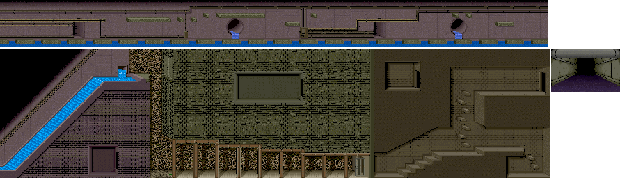 Thumbnail for a map of Stage 4 for the Arcade game Avenging Spirit.