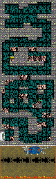 Thumbnail for a map of Stage 5 Part 2 for the Arcade game Battle Chopper.