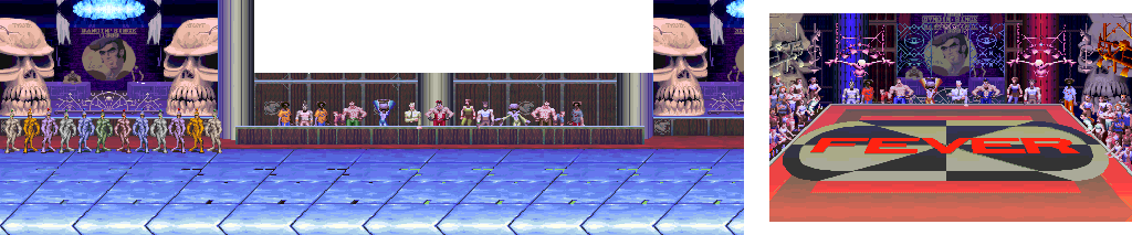 Thumbnail for a map of Stage 2 for the Arcade game Battle Circuit.