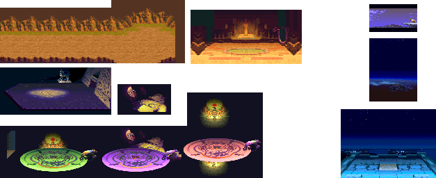 Thumbnail for a map of Stages 7 & 8 for the Arcade game Battle Circuit.
