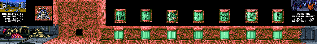 Thumbnail for a map of Section 7: Last Battle for the Arcade game Beast Busters.