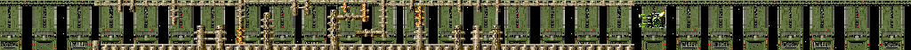 Thumbnail for a map of Round 3 for the Arcade game Bio-Ship Paladin.