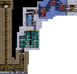 Thumbnail for a map of Stage 3 for the Arcade game Bionic Commando.