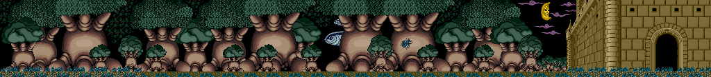 Thumbnail for a map of Stage 1 for the Arcade game Black Heart.