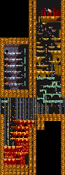 Thumbnail for a map of Round 3 for the Arcade game Black Tiger.