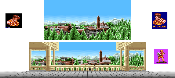 Thumbnail for a map of Diokles for the Arcade game Blandia.