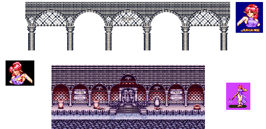 Thumbnail for a map of Jurane for the Arcade game Blandia.