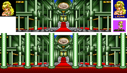 Thumbnail for a map of Launa for the Arcade game Blandia.