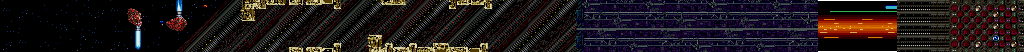 Thumbnail for a map of Stage 1 for the Arcade game BlaZeon.