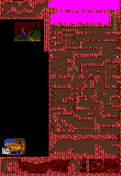 Thumbnail for a map of Round 6: Lose-Your-Way Maze for the Arcade game Bonze Adventure.