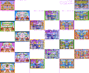 Thumbnail for a map of First Fork Road for the Arcade game Bubble Bobble II.