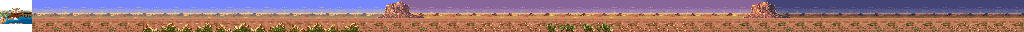 Thumbnail for a map of Episode 3: Waste Land for the Arcade game Cadillacs And Dinosaurs.