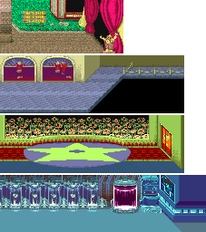 Thumbnail for a map of Stage 4: Circus Camp for the Arcade game Captain Commando.