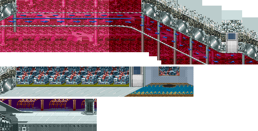 Thumbnail for a map of Stage 7: Underground Base for the Arcade game Captain Commando.