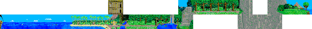 Thumbnail for a map of Scene 3 for the Arcade game Captain Silver.