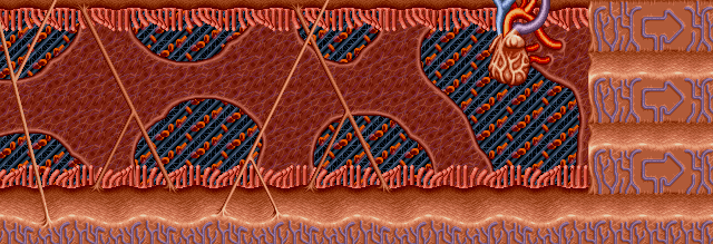 Thumbnail for a map of Stage 5C for the Arcade game Caveman Ninja.