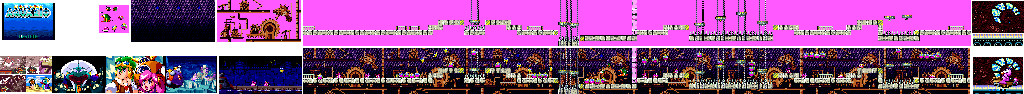 Thumbnail for a map of Round 1 for the Arcade game Clockwork Aquario.
