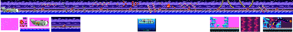 Thumbnail for a map of Round 4 for the Arcade game Clockwork Aquario.