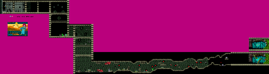 Thumbnail for a map of Stage 5 for the Arcade game Cotton.