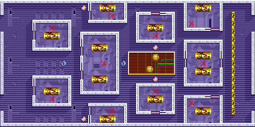 Thumbnail for a map of Scene 4 Act 2 for the Arcade game Crack Down.