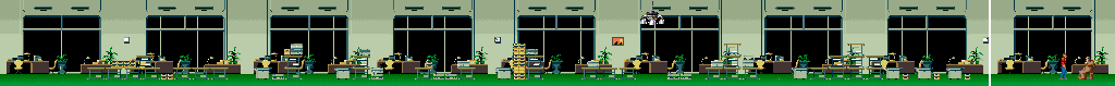 Thumbnail for a map of Round 5: Kidnaping (2) for the Arcade game Crime City.