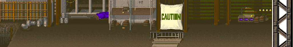 Thumbnail for a map of Stage 4 for the Arcade game Crime Fighters.