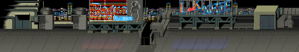 Thumbnail for a map of Stage 5 for the Arcade game Crime Fighters.