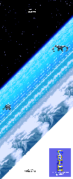 Thumbnail for a map of Mission 6: Atmosphere for the Arcade game Cybattler.