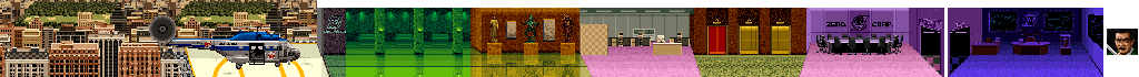 Thumbnail for a map of Stage 7 for the Arcade game D. D. Crew.