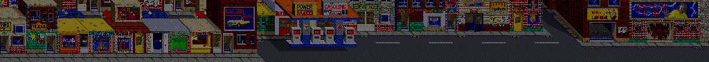 Thumbnail for a map of Stage 1 for the Arcade game The Destroyer From Jail.