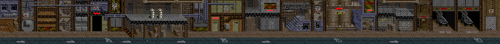 Thumbnail for a map of Stage 5 for the Arcade game The Destroyer From Jail.