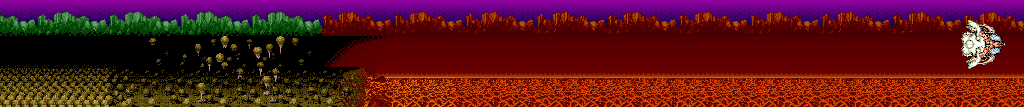 Thumbnail for a map of Stage 5 for the Arcade game Dragon Breed.