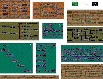 Thumbnail for a map of Round 11 for the Arcade game Dragon Buster.